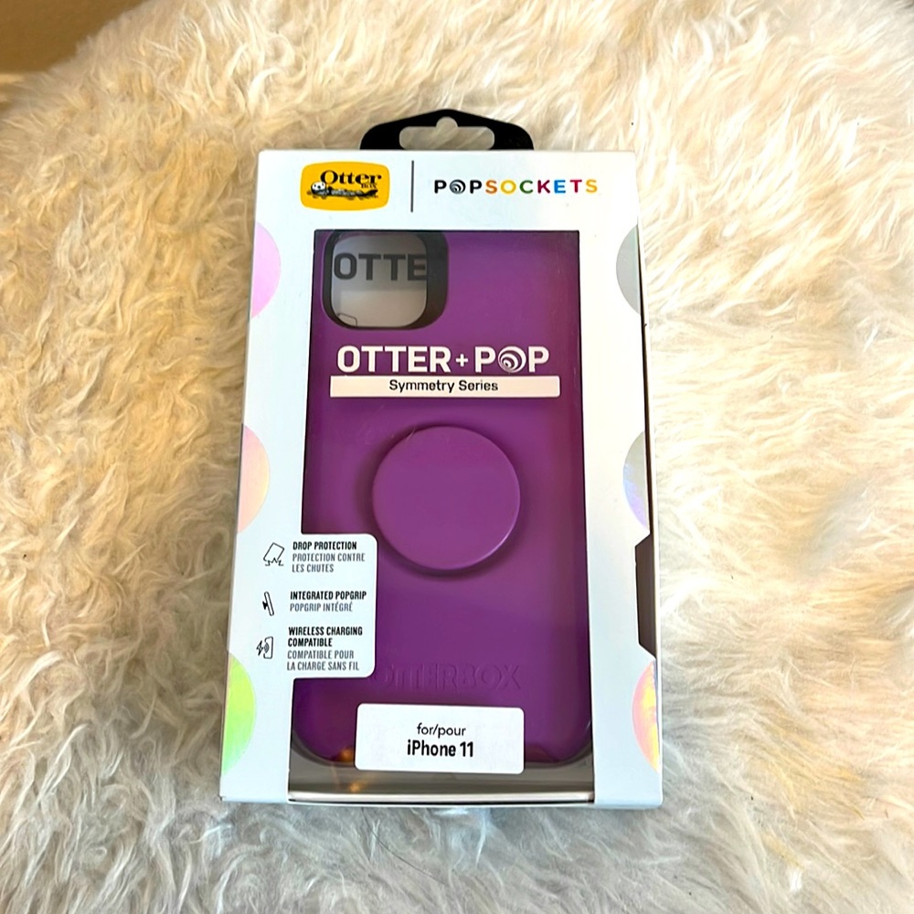 COPY - COPY - Otter Box Pop Socket phone case for IPhone 11